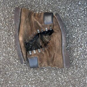 Brown Leather Men's Boots